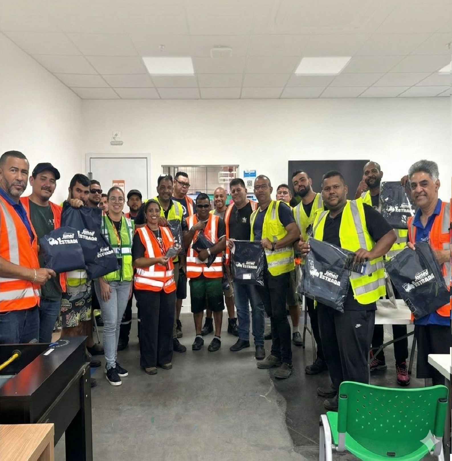 Ação de Safety Pré-Black Friday no CD da Amazon